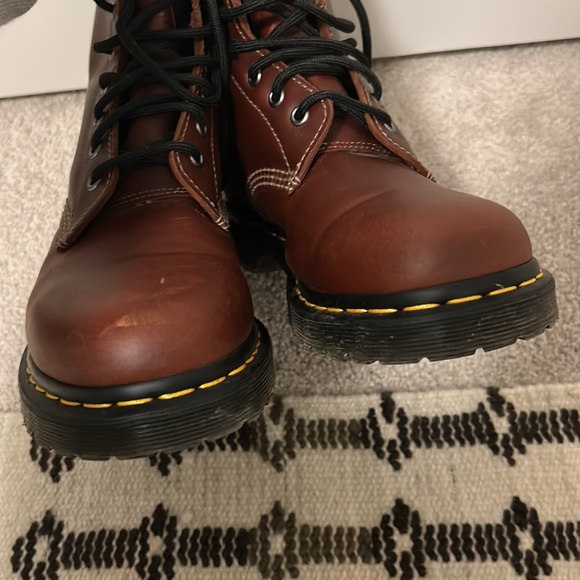 Dr. Martens Fur Lined Lace Up Boots - Picture 11 of 16